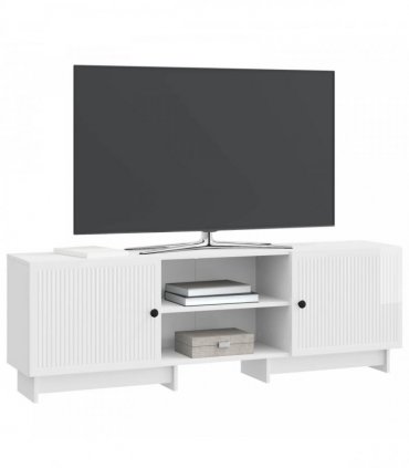 vidaXL TV Cabinet High Gloss White 150 x 31 x 50 cm Engineered Wood — V0672168147