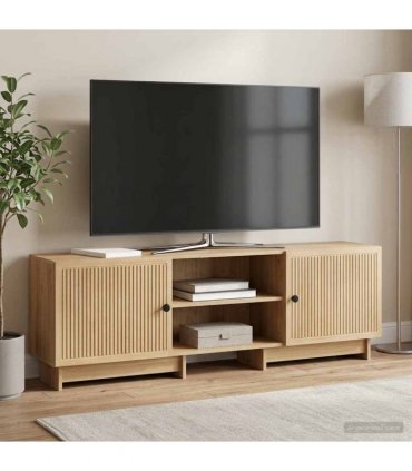 vidaXL TV Cabinet High Gloss White 150 x 31 x 50 cm Engineered Wood — V0672168147