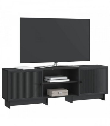 vidaXL TV Cabinet Black 150 x 31 x 50 cm Engineered Wood — V0672168149