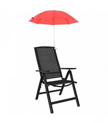 vidaXL Umbrella with Clamp 2 pcs Fire Brick Red Ø 105 x 86 cm