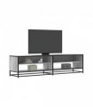 vidaXL TV Cabinet Grey Sonoma 180.5x40x46 cm Engineered Wood