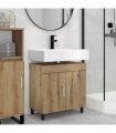 vidaXL Bathroom Vanity Unit Artisan Oak 60 x 35 x 60 cm