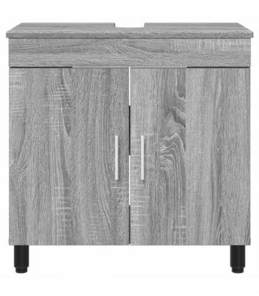 vidaXL Bathroom Vanity Unit Grey Sonoma 60 x 35 x 60 cm — V0672169439