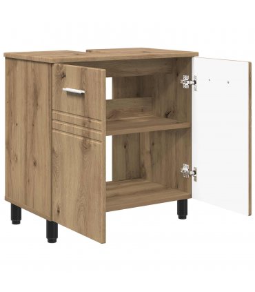 vidaXL Bathroom Vanity Unit Artisan Oak 60 x 35 x 60 cm — V0672169448