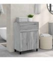 vidaXL Bathroom Vanity Unit Grey Sonoma 60 x 35 x 80 cm