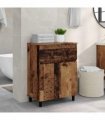 vidaXL Bathroom Vanity Unit Old Wood 60 x 35 x 80 cm Engineered Wood