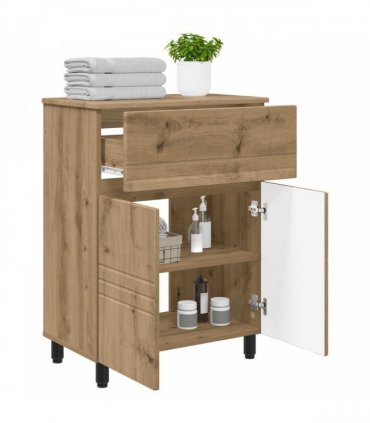 vidaXL Bathroom Vanity Unit Artisan Oak 60 x 35 x 80 cm