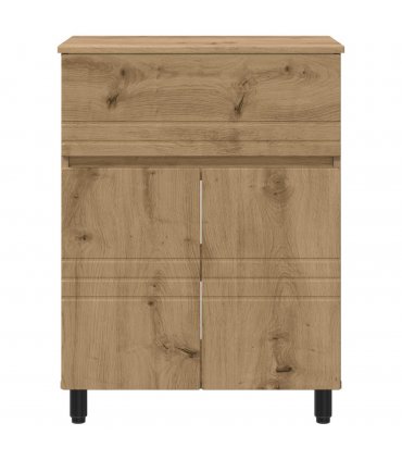 vidaXL Bathroom Vanity Unit Artisan Oak 60 x 35 x 80 cm