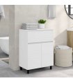 vidaXL Bathroom Vanity Unit White 60 x 35 x 80 cm Engineered Wood