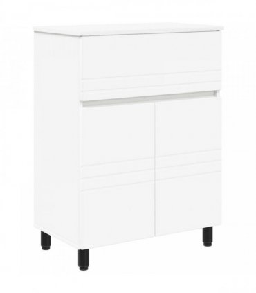 vidaXL Bathroom Vanity Unit White 60 x 35 x 80 cm Engineered Wood