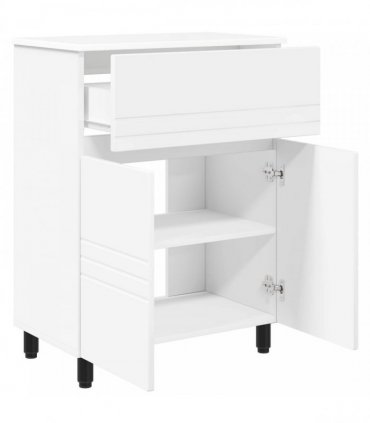vidaXL Bathroom Vanity Unit White 60 x 35 x 80 cm Engineered Wood