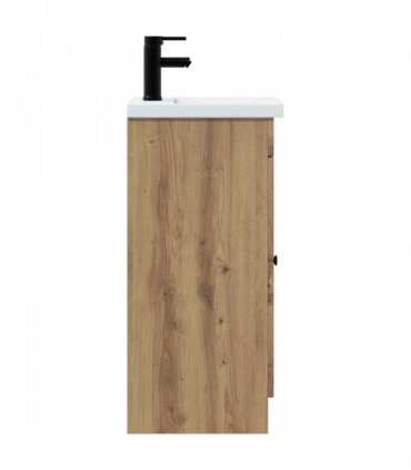 vidaXL Bathroom Vanity with Sink Artisan Oak 42 x 40 x 84.5 cm