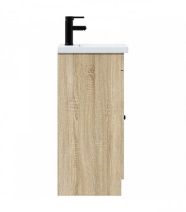 vidaXL Bathroom Vanity with Sink Sonoma Oak 42 x 40 x 84.5 cm