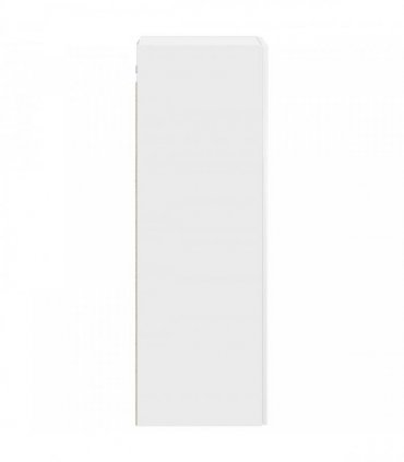 vidaXL Wall-mounted Bathroom Cabinet High Gloss White — Size: 33 x 34.5 x 60 cm
