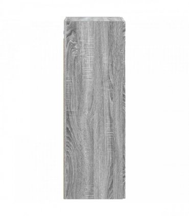 vidaXL Wall-mounted Bathroom Cabinet Grey Sonoma 33 x 34.5 x 100 cm