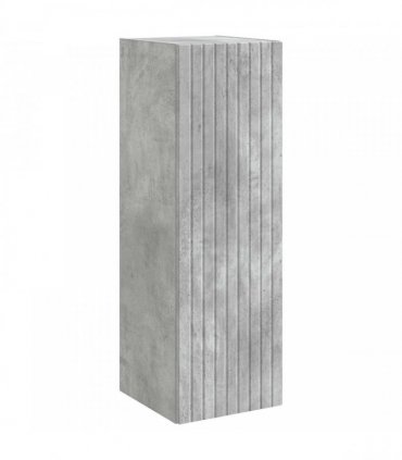 vidaXL Wall-mounted Bathroom Cabinet Concrete Grey 33 x 34.5 x 60 cm