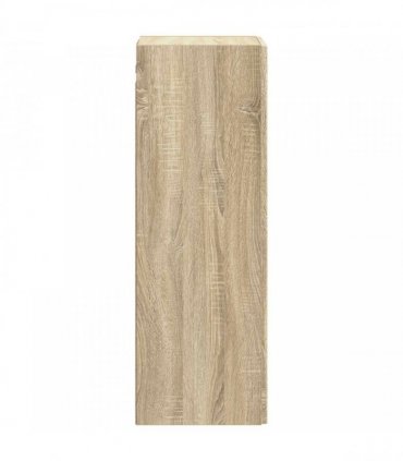 vidaXL Wall-mounted Bathroom Cabinet Sonoma Oak 33 x 34.5 x 60 cm
