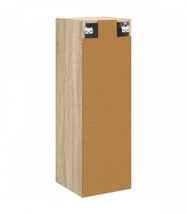 vidaXL Wall-mounted Bathroom Cabinet Sonoma Oak 33 x 34.5 x 60 cm