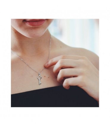 Happy 21st Birthday Necklace & Gift Card — Colour: Silver, Size: 16 or 18 inch