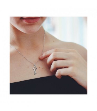 Happy 21st Birthday Necklace & Gift Card — Colour: Silver, Size: 16 or 18 inch — V0672175422