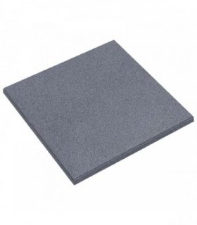 vidaXL Fall Protection Tiles 12 pcs Grey 50 x 50 cm Rubber