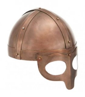vidaXL Viking Helmet Antique Replica LARP Copper Steel — Model: model 17