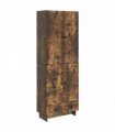vidaXL Cabinet Set 2 pcs Smoked Oak 66 x 34.5 x 95 cm Engineered Wood