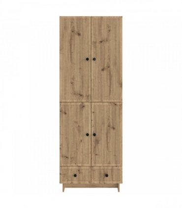 vidaXL Cabinet Set 2 pcs Artisan Oak 66 x 34.5 x 95 cm Engineered Wood