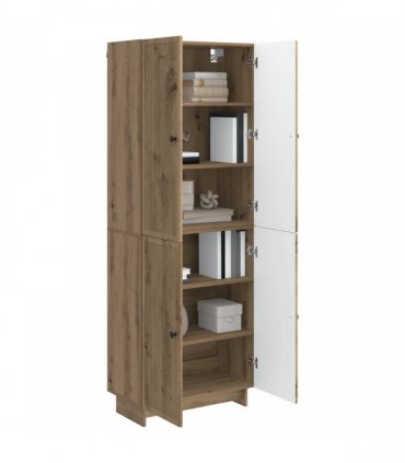 vidaXL Cabinet Set 2 pcs Artisan Oak 66 x 34.5 x 90 cm Engineered Wood