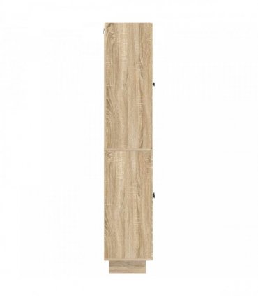 vidaXL Cabinet Set 2 pcs Sonoma Oak 66 x 34.5 x 90 cm Engineered Wood
