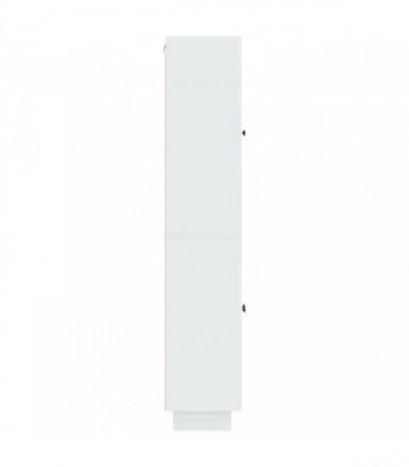 vidaXL Cabinet Set 2 pcs High Gloss White 66 x 34.5 x 90 cm