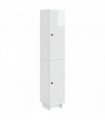 vidaXL Cabinet Set 2 pcs High Gloss White 34.5 x 33 x 90 cm