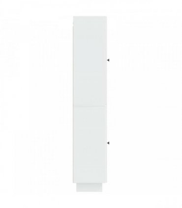 vidaXL Cabinet Set 2 pcs High Gloss White 34.5 x 33 x 90 cm