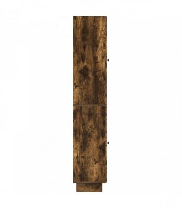 vidaXL Cabinet Set 2 pcs Smoked Oak 34.5 x 33 x 90 cm Engineered Wood