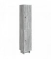 vidaXL Cabinet Set 2 pcs Grey Sonoma 34.5 x 33 x 90 cm Engineered Wood