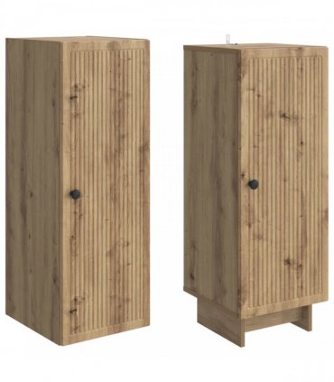 vidaXL Cabinet Set 2 pcs Artisan Oak 34.5 x 33 x 90 cm Engineered Wood