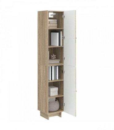 vidaXL Cabinet Set 2 pcs Sonoma Oak 34.5 x 33 x 90 cm Engineered Wood