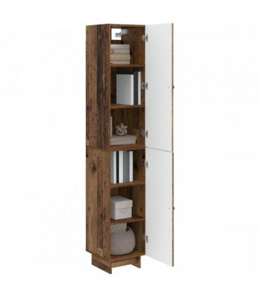 vidaXL Cabinet Set 2 pcs Old Wood 34.5 x 33 x 90 cm Engineered Wood