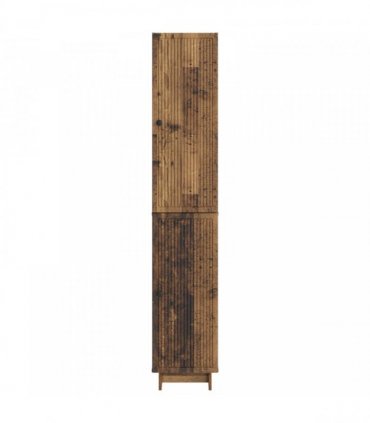 vidaXL Cabinet Set 2 pcs Old Wood 34.5 x 33 x 90 cm Engineered Wood