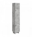 vidaXL Cabinet Set 2 pcs Concrete Grey 34.5 x 33 x 90 cm
