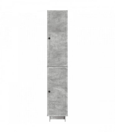 vidaXL Cabinet Set 2 pcs Concrete Grey 34.5 x 33 x 90 cm