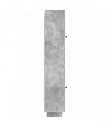 vidaXL Cabinet Set 2 pcs Concrete Grey 34.5 x 33 x 90 cm