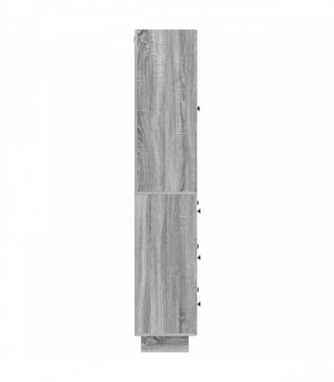 vidaXL Cabinet Set 2 pcs 66 x 34.5 x 90 cm Engineered Wood — Colour: Grey sonoma