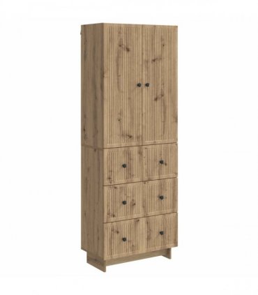 vidaXL Cabinet Set 2 pcs 66 x 34.5 x 90 cm Engineered Wood — Colour: Artisan oak