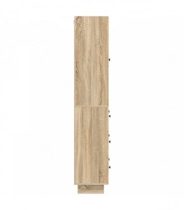 vidaXL Cabinet Set 2 pcs 66 x 34.5 x 90 cm Engineered Wood — Colour: Sonoma oak