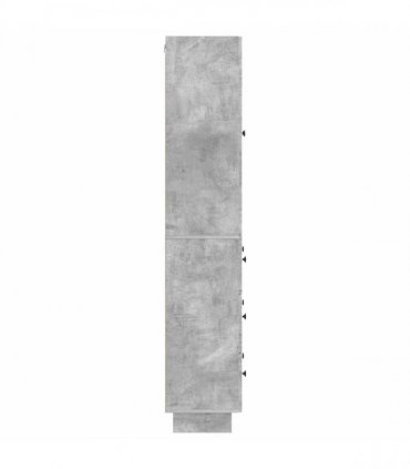 vidaXL Cabinet Set 2 pcs Concrete Grey 66 x 34.5 x 90 cm — V0672185068