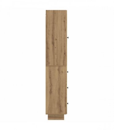 vidaXL Cabinet Set 2 pcs 33 x 34.5 x 90 cm Engineered Wood — Colour: Artisan oak