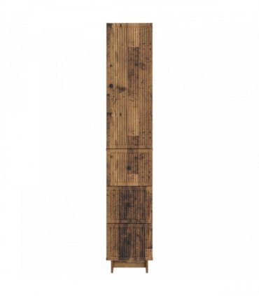 vidaXL Cabinet Set 2 pcs Old Wood 33 x 34.5 x 90 cm Engineered Wood