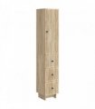 vidaXL Cabinet Set 2 pcs 33 x 34.5 x 90 cm Engineered Wood — Colour: Sonoma oak