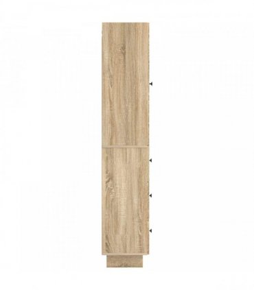 vidaXL Cabinet Set 2 pcs 33 x 34.5 x 90 cm Engineered Wood — Colour: Sonoma oak